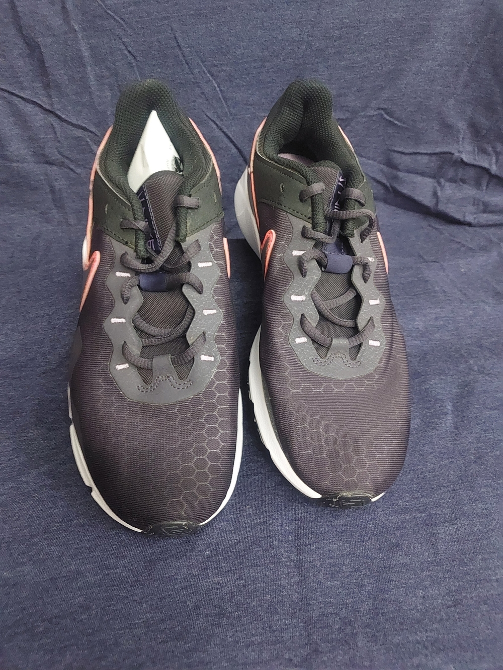 Nike Vapor Women's Black/Purple Running Sneakers with Pink Accents Sz 8.5